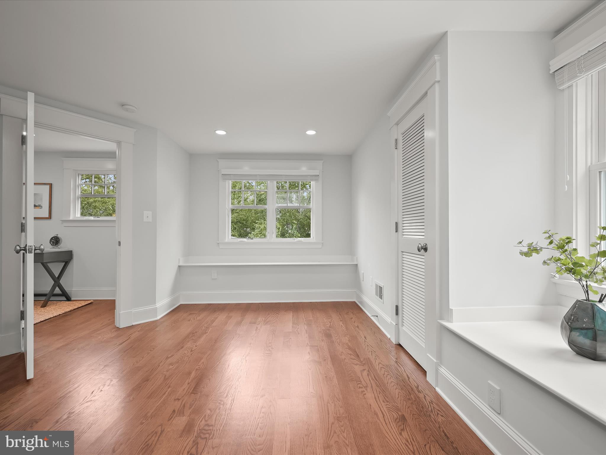 3118 17th Street North Arlington, VA 22201 - Photo 56 of 96 wooden floor in an empty room with a window