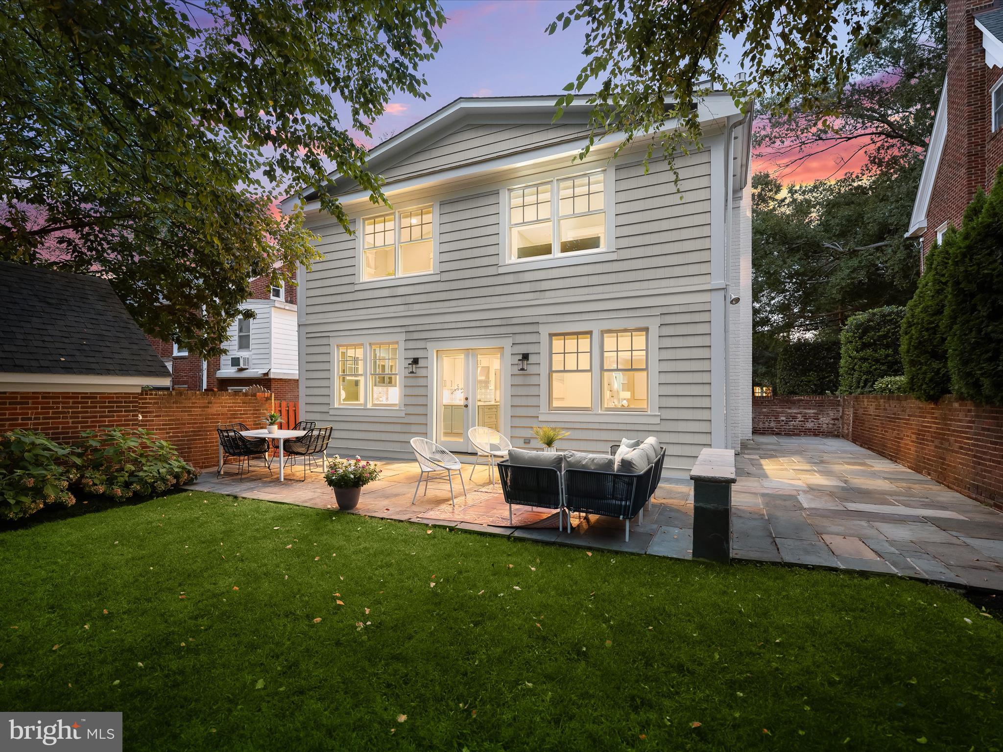 3118 17th Street North Arlington, VA 22201 - Photo 71 of 96 Private backyard evenings to enjoy outside.