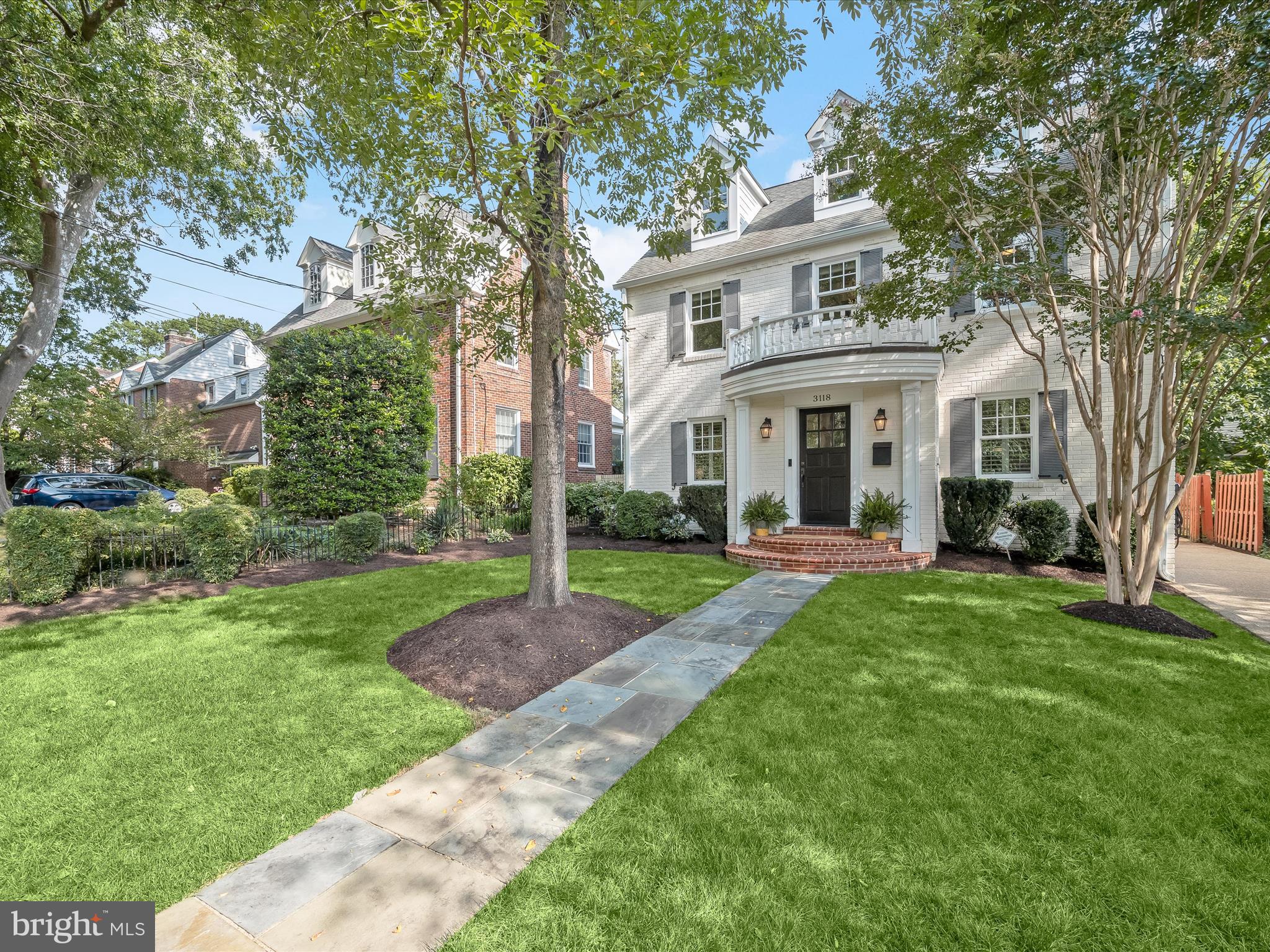 3118 17th Street North Arlington, VA 22201 - Photo 92 of 96 a view of a house with a backyard and a tree