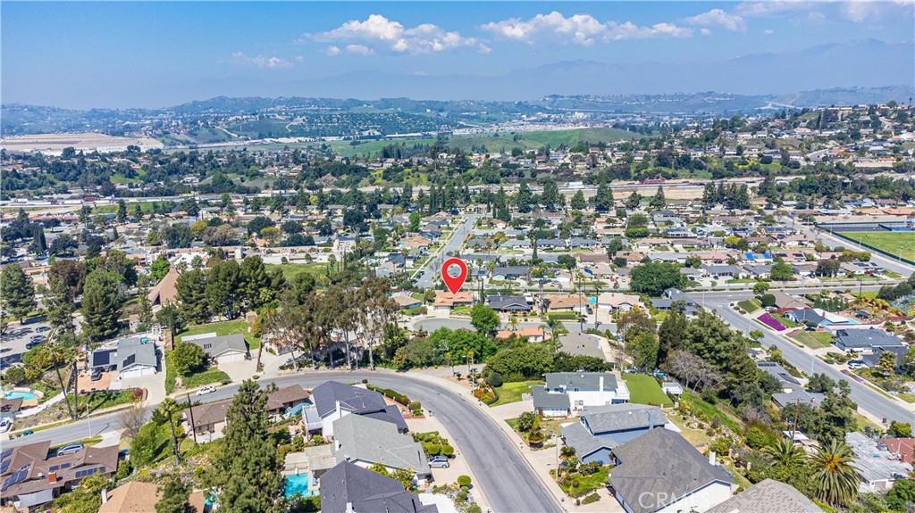 23711 Silver Spray Drive Diamond Bar, CA 91765 - Photo 8 of 49 an aerial view of residential houses with city view