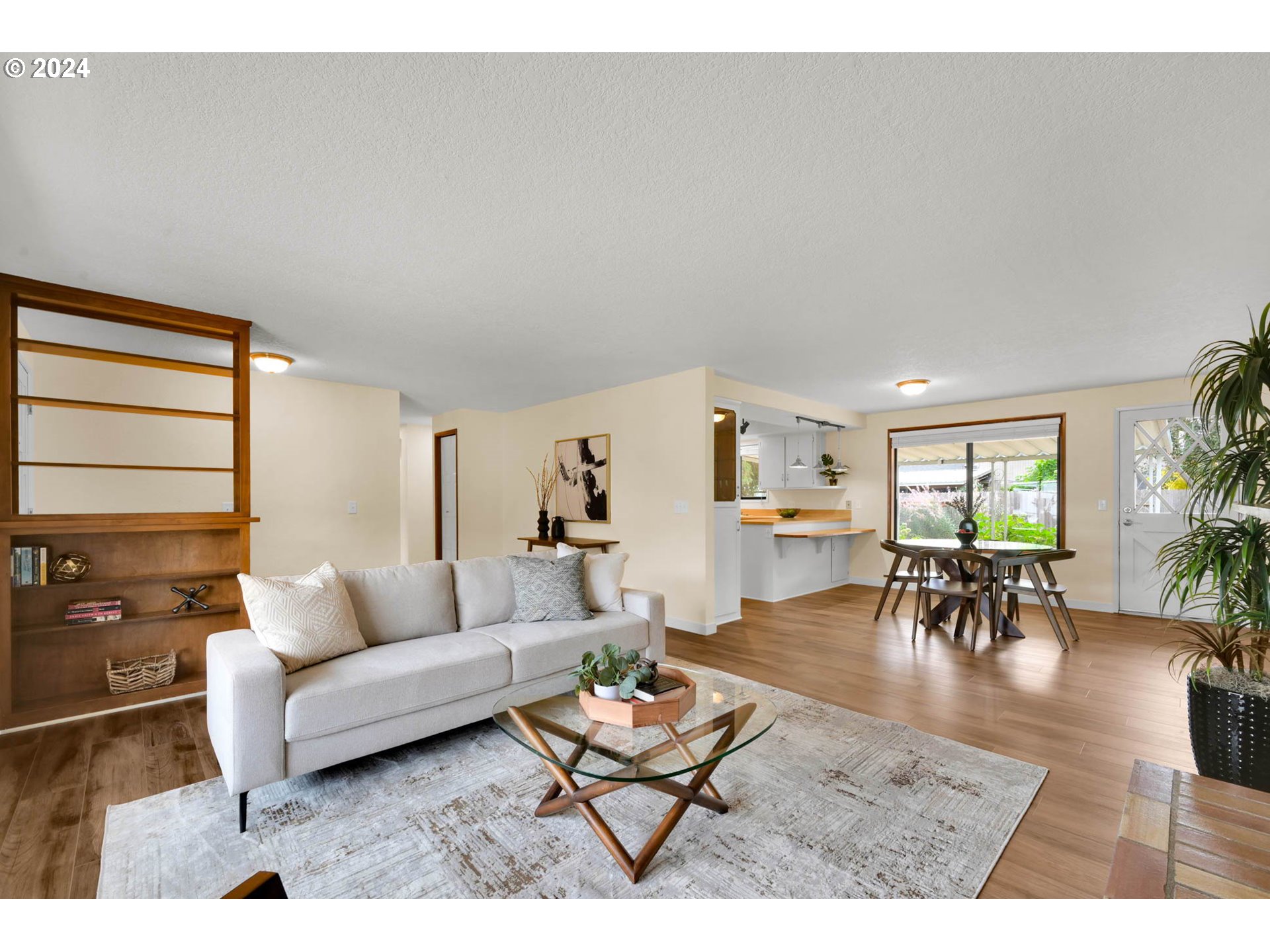 7136 B Street Springfield, OR 97478 - Photo 11 of 46 a living room with furniture and wooden floor