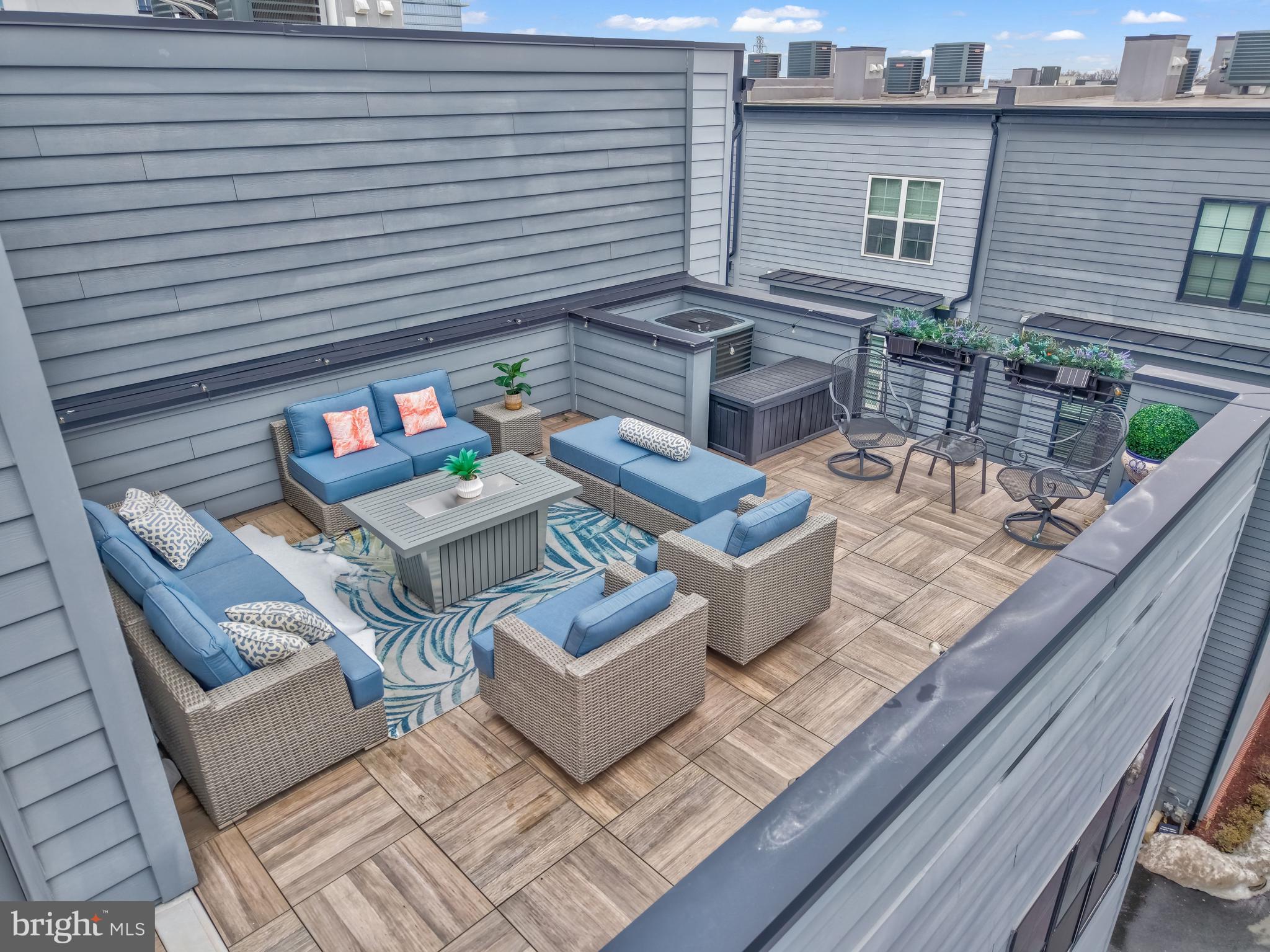 11236 Faraday Park Drive Reston, VA 20190 - Photo 52 of 74 a view of a terrace with furniture