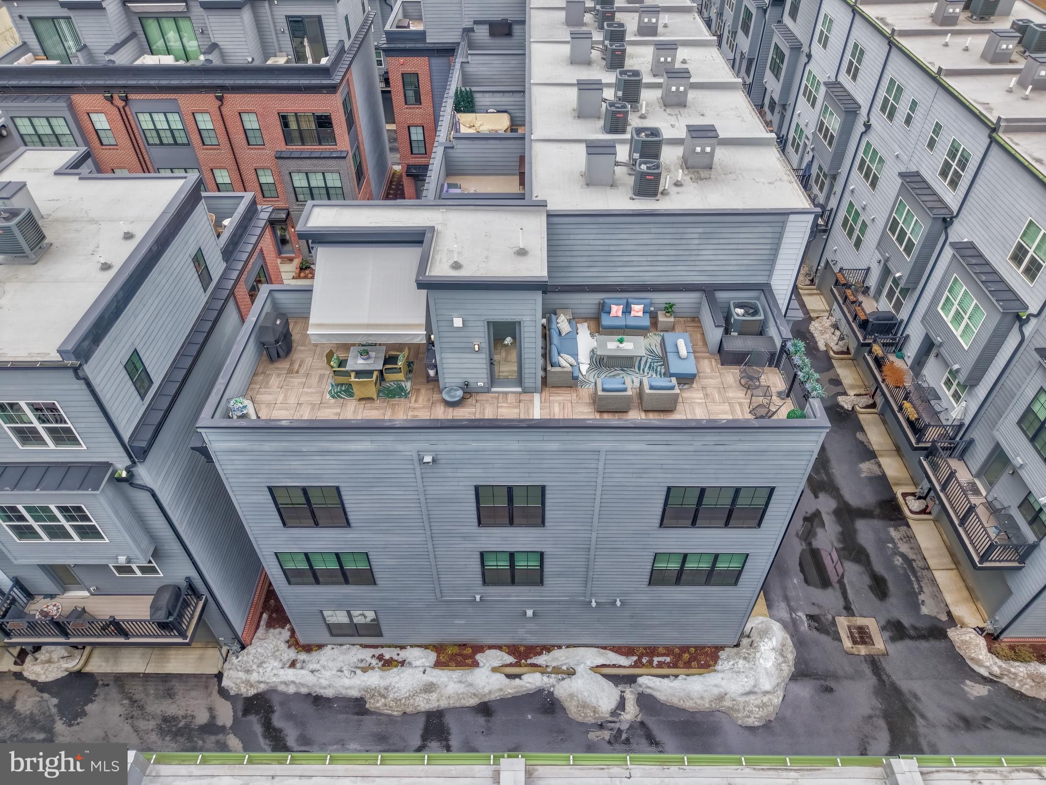 11236 Faraday Park Drive Reston, VA 20190 - Photo 54 of 74 Incredible outdoor space on the rooftop terrace!