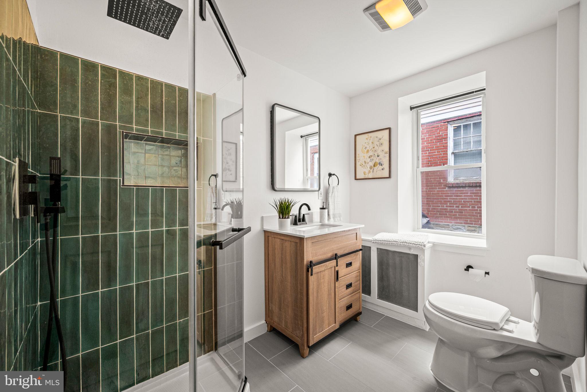 619 Brookhaven Road Wallingford, PA 19086 - Photo 17 of 31 Modern Full Bathroom with Gorgeous Tiles