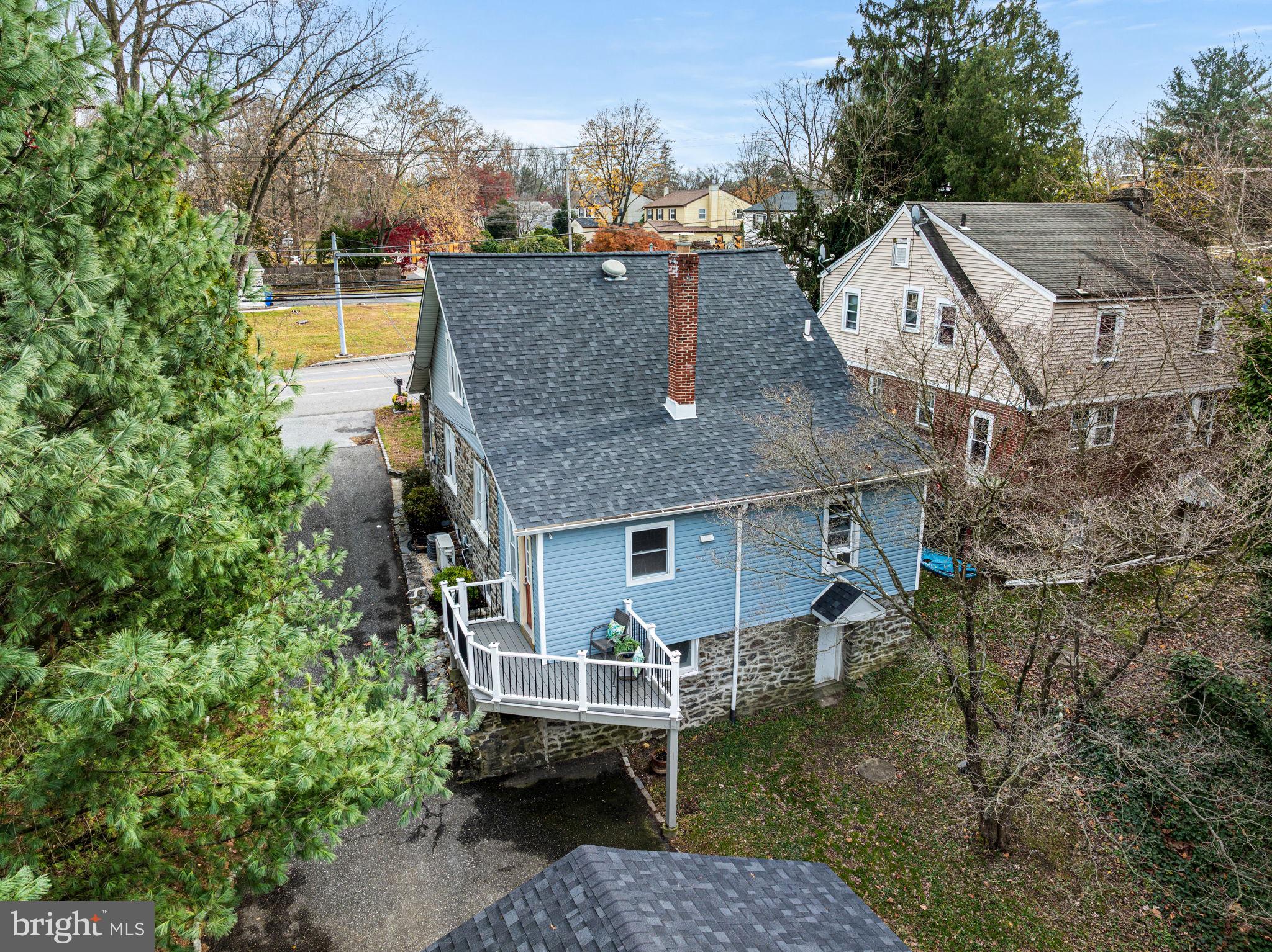 619 Brookhaven Road Wallingford, PA 19086 - Photo 26 of 31 Rear View