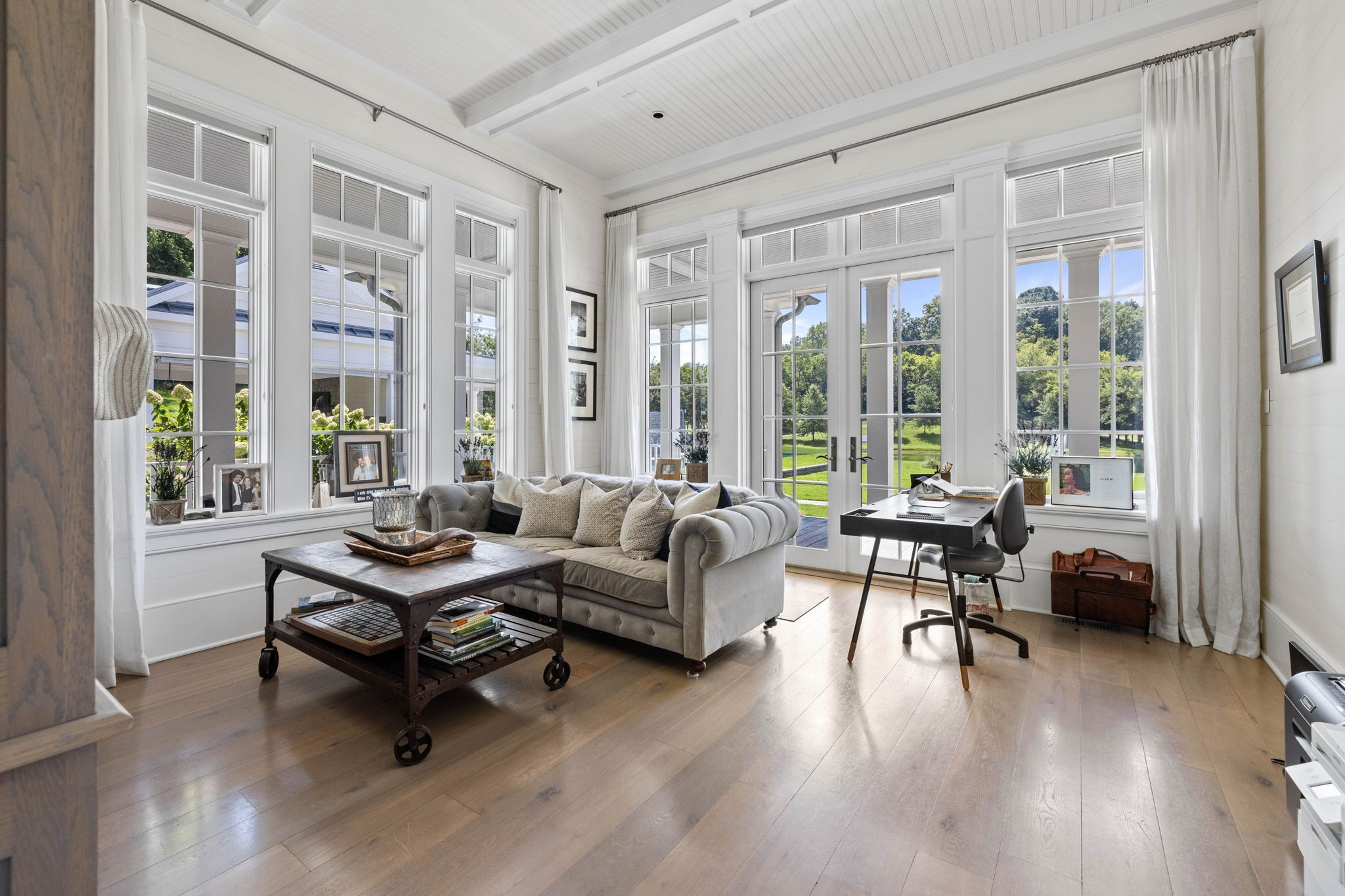 3385 Bailey Road Franklin, TN 37064 - Photo 17 of 56 a living room with furniture and a large window
