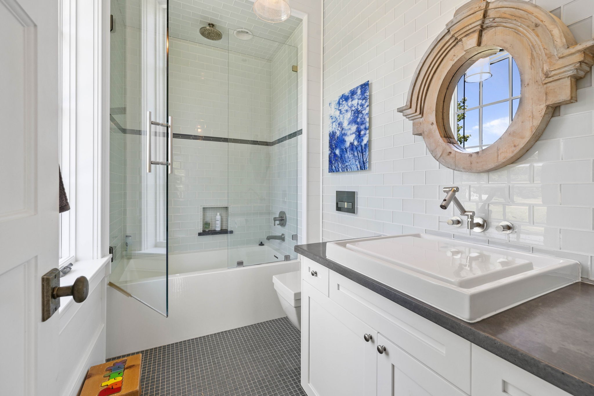 3385 Bailey Road Franklin, TN 37064 - Photo 26 of 56 a bathroom with a sink and a mirror