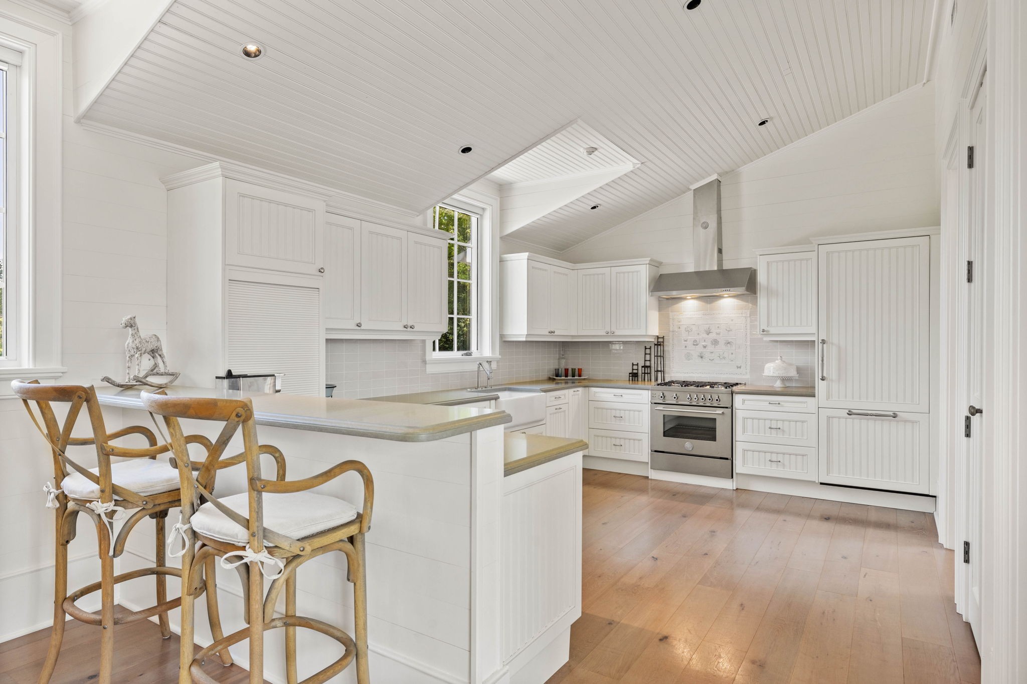 3385 Bailey Road Franklin, TN 37064 - Photo 30 of 56 a kitchen with granite countertop white cabinets and white appliances