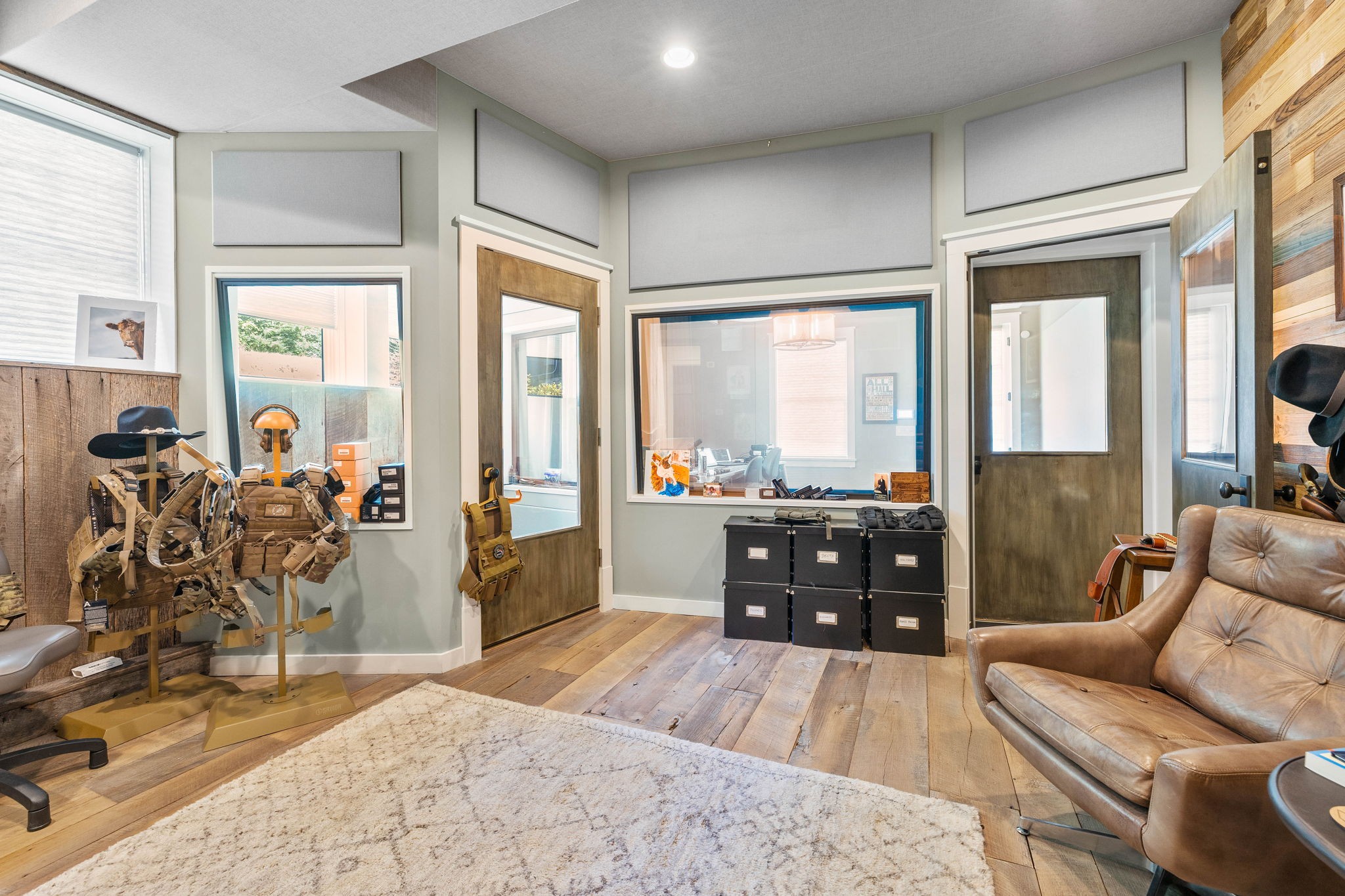 3385 Bailey Road Franklin, TN 37064 - Photo 54 of 56 a living room with furniture and a floor to ceiling window