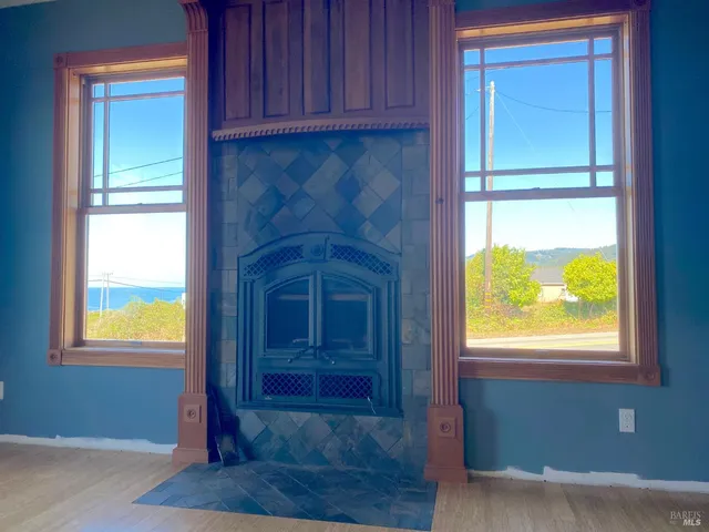 a view of front door