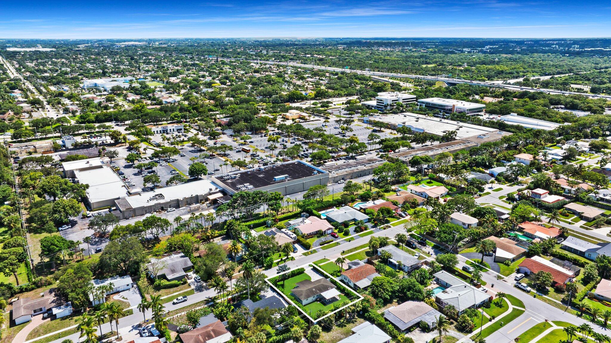 Ariel View South