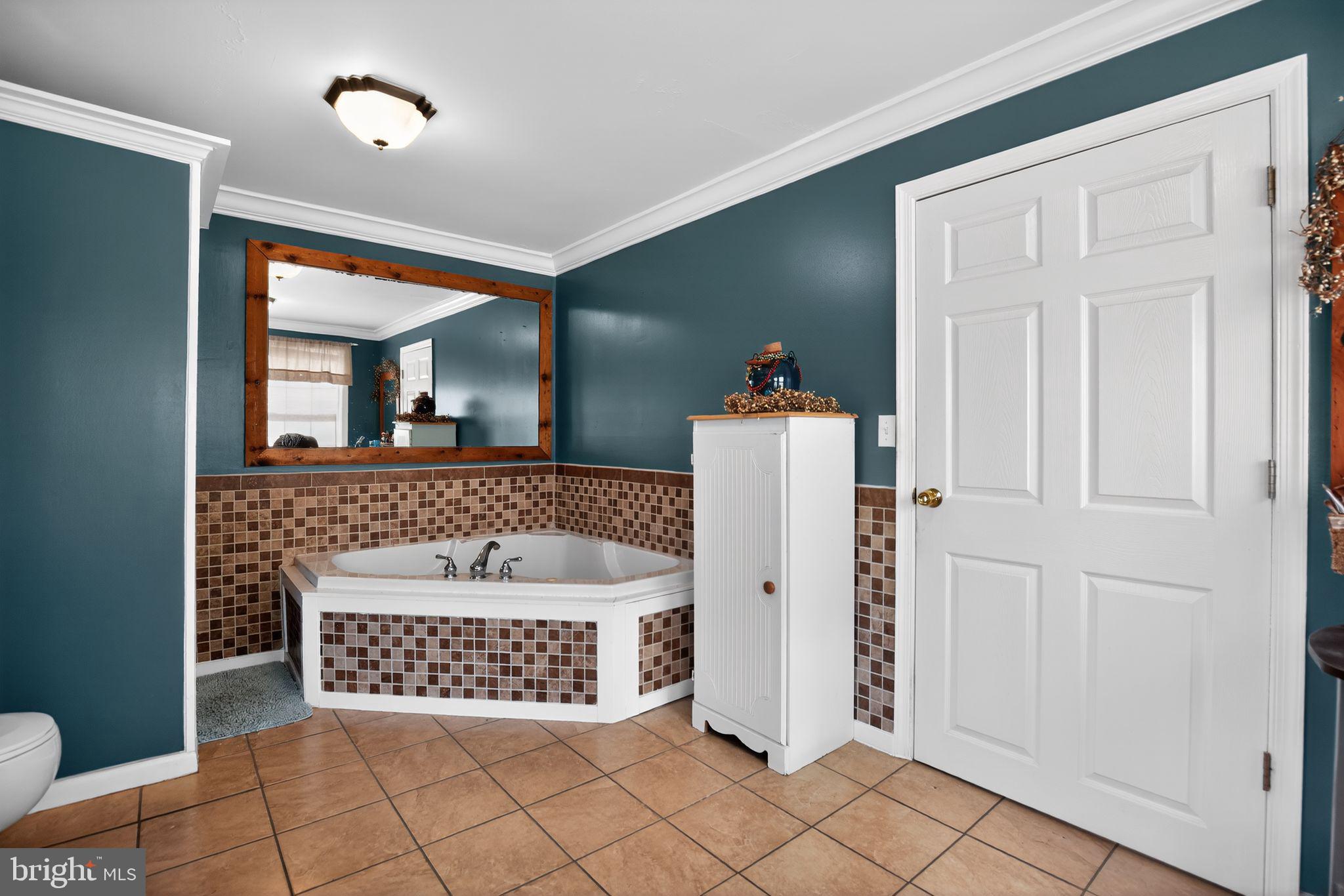 26669 Queentree Road Mechanicsville, MD 20659 - Photo 26 of 48 a bathroom with a sink and a mirror