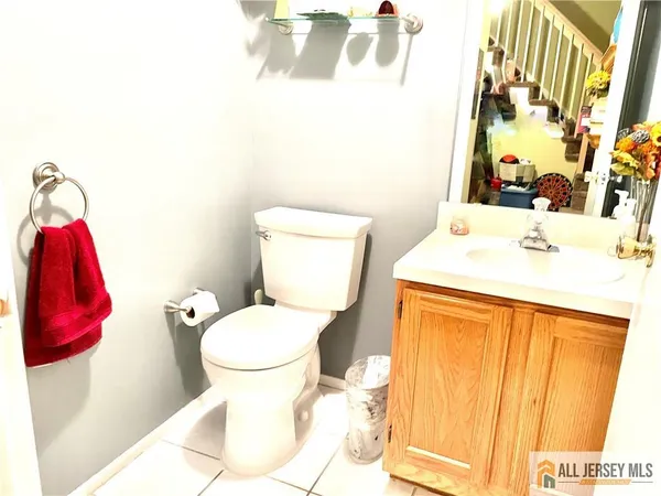 a bathroom with a sink and a toilet