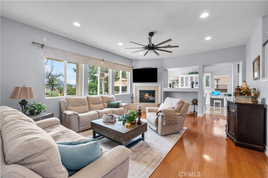 29350 Las Brisas Road Valencia, CA 91354 - Photo 11 of 75 a living room with furniture fireplace and a large window