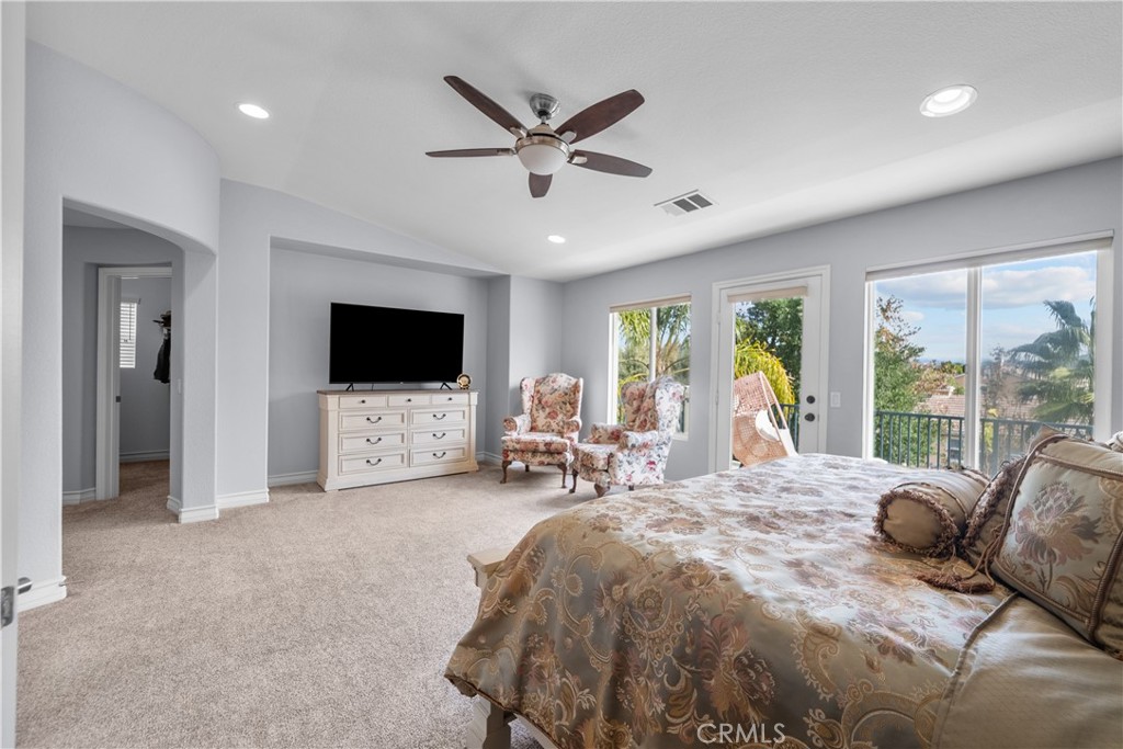 29350 Las Brisas Road Valencia, CA 91354 - Photo 26 of 75 a bed room with a bed and a television