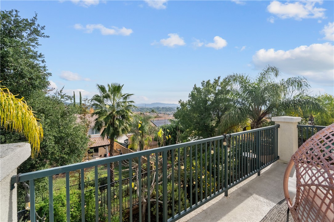 29350 Las Brisas Road Valencia, CA 91354 - Photo 32 of 75 a view of a balcony with wooden fence and floor