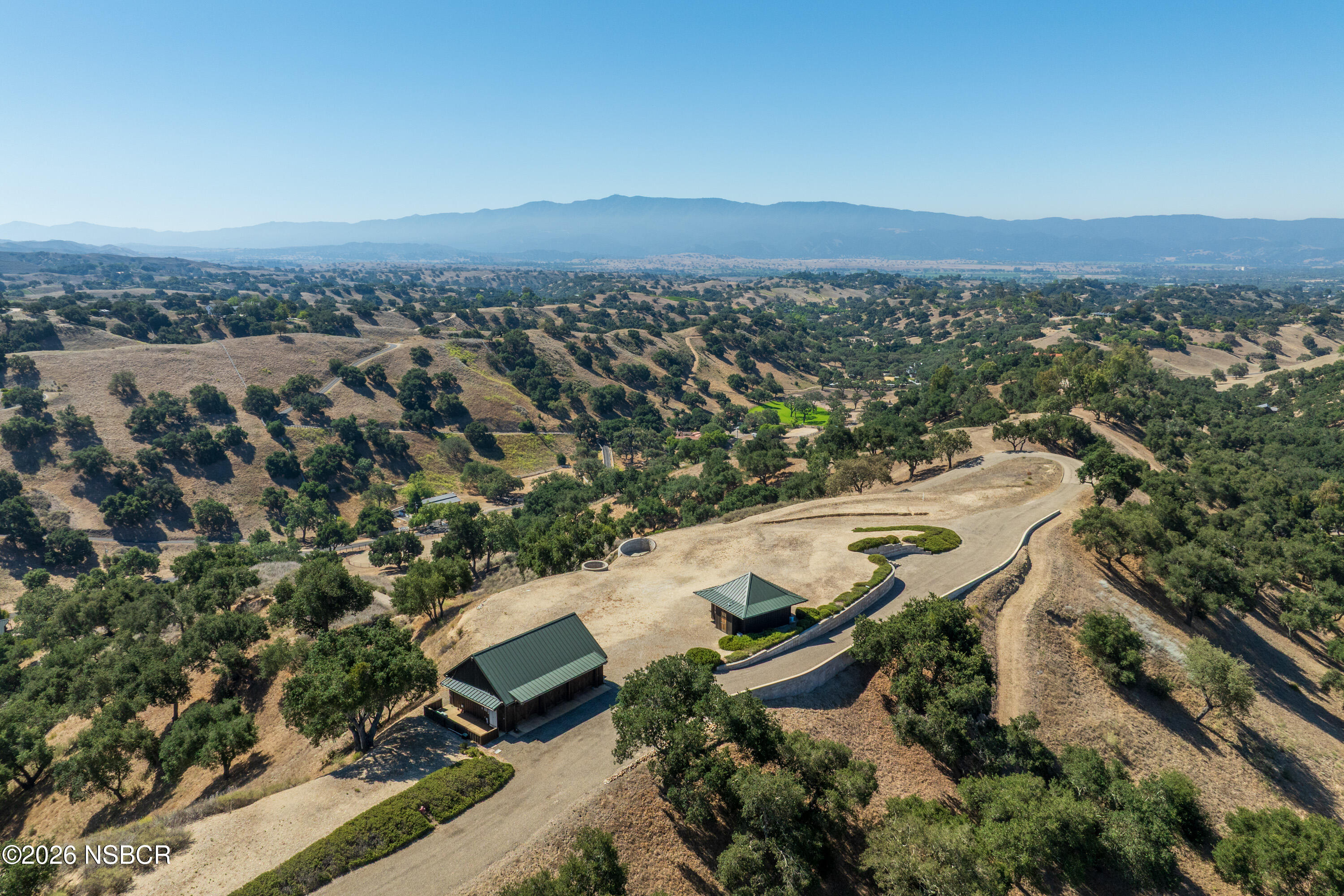 3631 Woodstock Road Santa Ynez, CA 93460 - Photo 54 of 61 Upper Pavillion & Garage