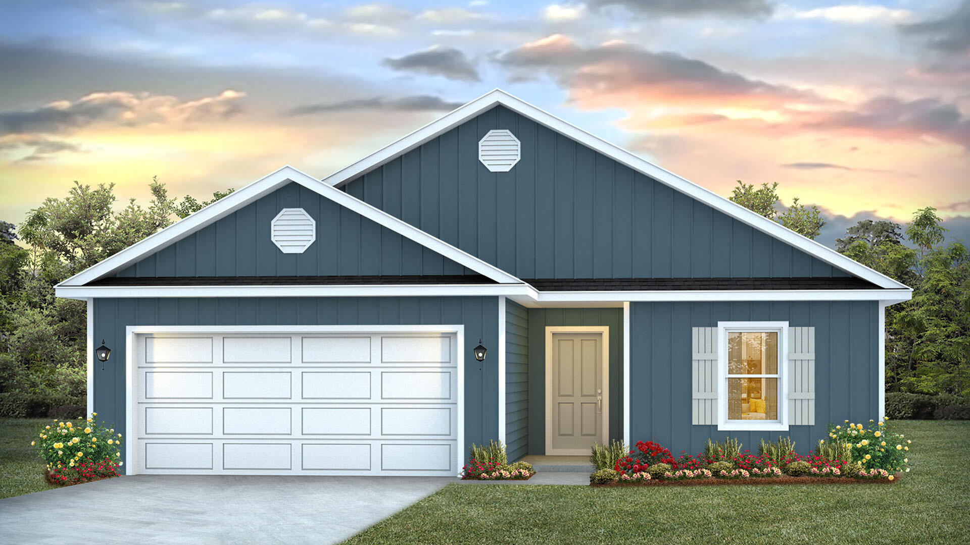 219 Gray Owl Drive Freeport, FL 32439 - Photo 1 of 22 a front view of a house with a yard