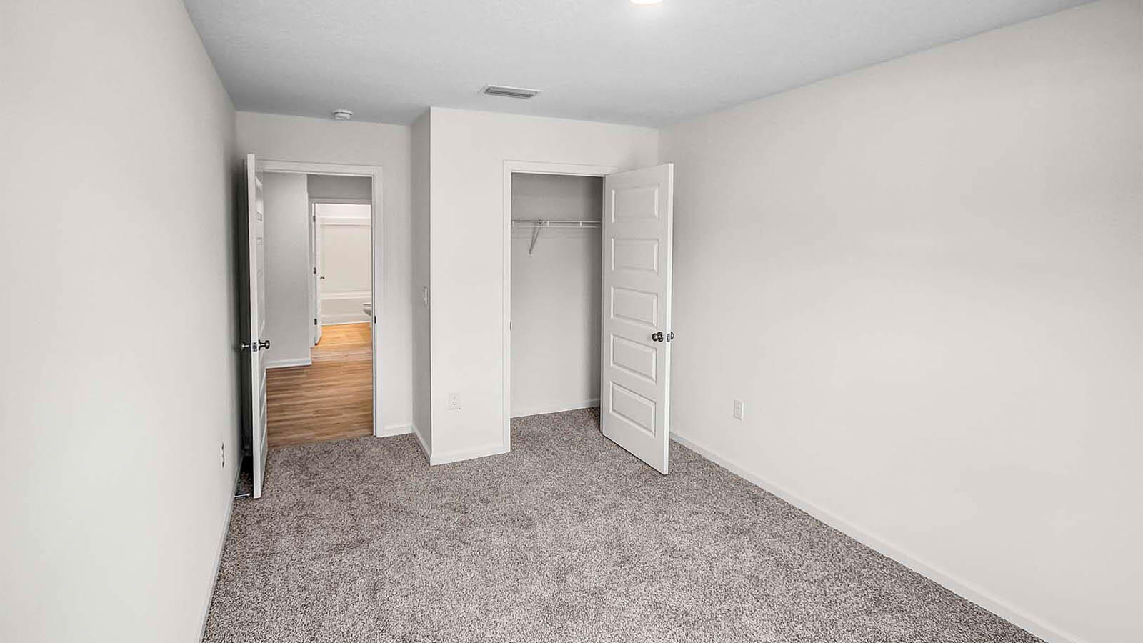 219 Gray Owl Drive Freeport, FL 32439 - Photo 19 of 22 an empty room with closet and mirror
