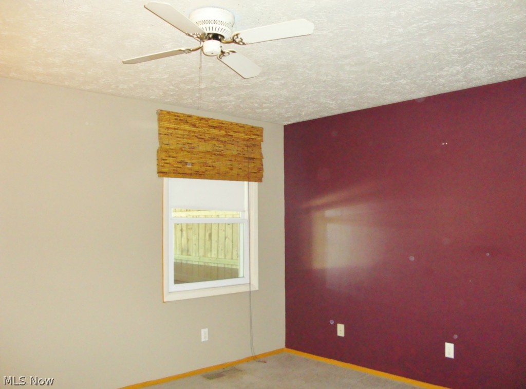 5698 Rock Point Circle North Ridgeville, OH 44039 - Photo 16 of 25 The master bedroom is carpeted with a feature color wall.