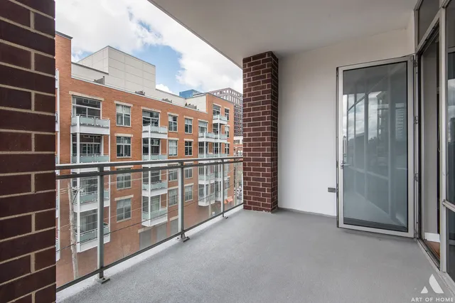 a view of empty room with windows