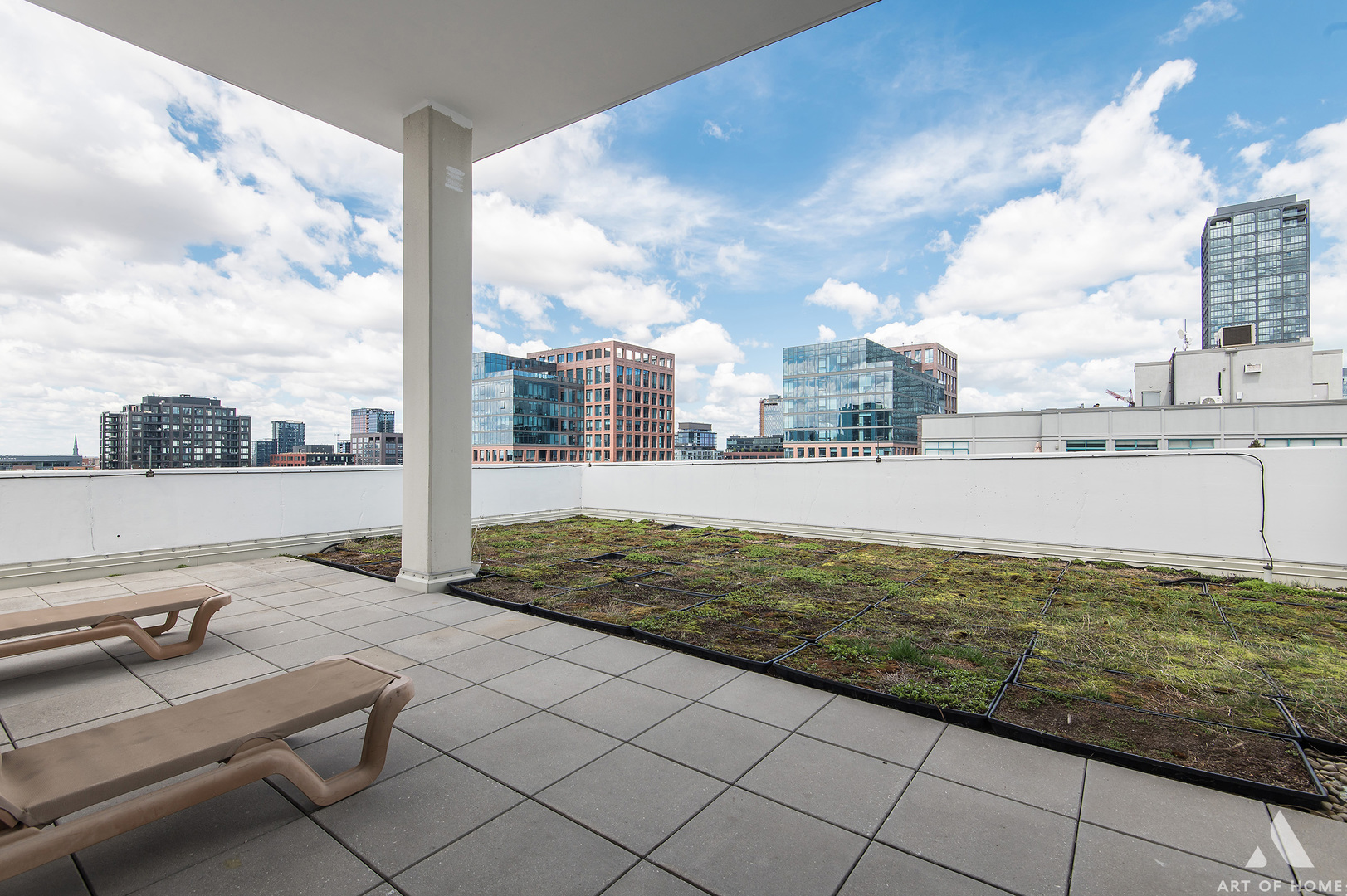 901 West Madison Street, Unit 407 Chicago, IL 60607 - Photo 29 of 39 a view of balcony with two chairs and a table