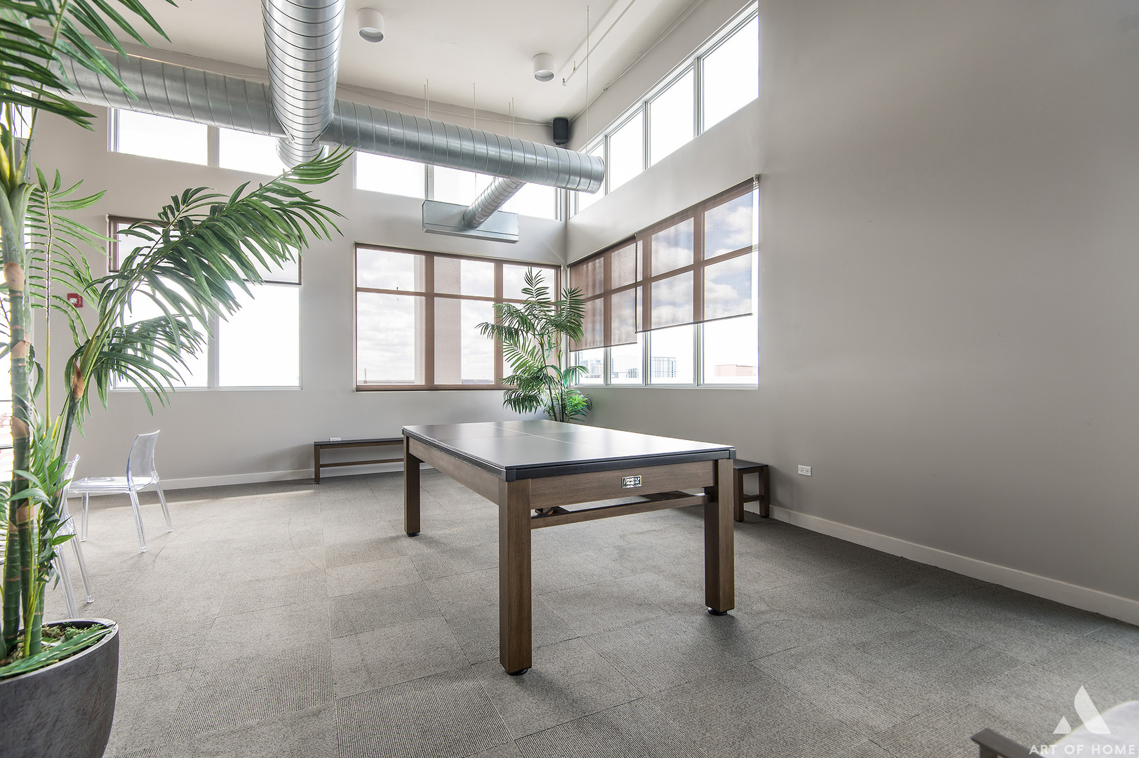 901 West Madison Street, Unit 407 Chicago, IL 60607 - Photo 33 of 39 a living room with furniture and a potted plant