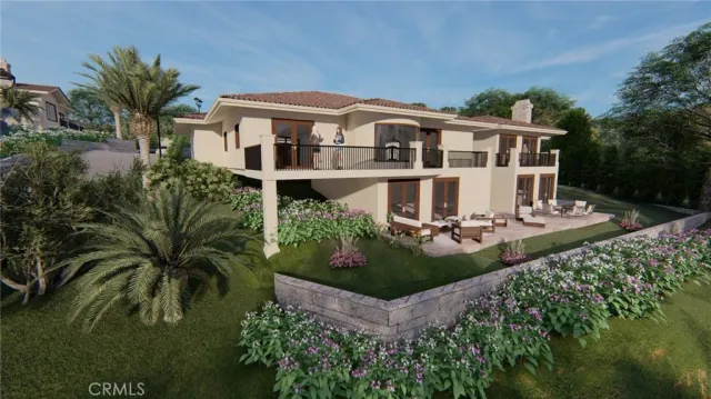 a view of outdoor space and garden