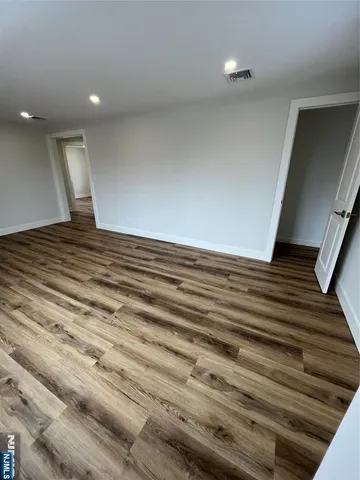 a view of wooden floor