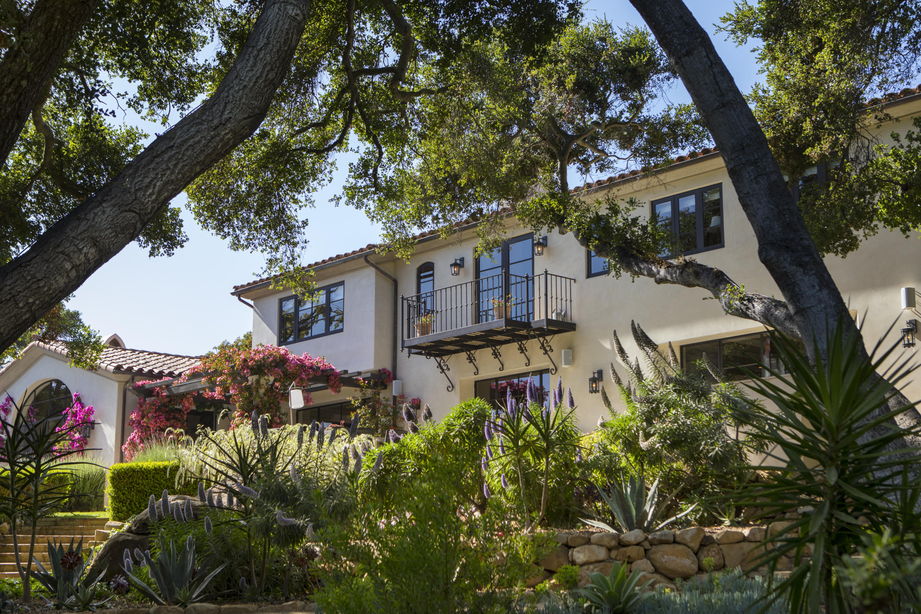 760 Riven Rock Road Montecito, CA 93108 - Photo 34 of 50 a front view of a house with a yard