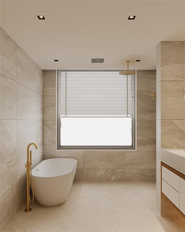 801 Bond Way Delray Beach, FL 33483 - Photo 5 of 14 a bathroom with a bathtub and a shower