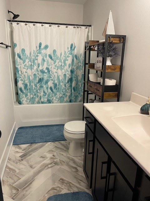 1191 Southside Road Southside, TN 37171 - Photo 28 of 34 a bathroom with a sink toilet and shower