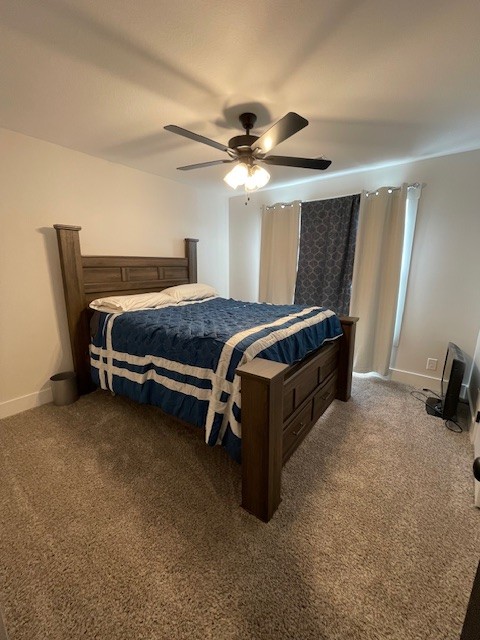 1191 Southside Road Southside, TN 37171 - Photo 29 of 34 a bedroom with a bed and a ceiling fan