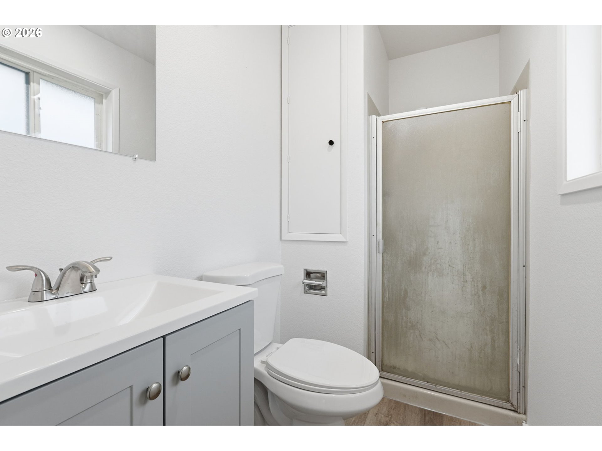 52890 Northwest 7th Street Scappoose, OR 97056 - Photo 18 of 48 a bathroom with a sink toilet and vanity