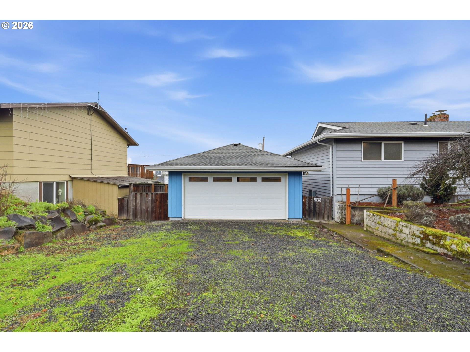 52890 Northwest 7th Street Scappoose, OR 97056 - Photo 45 of 48 a view of a house with a yard and garage