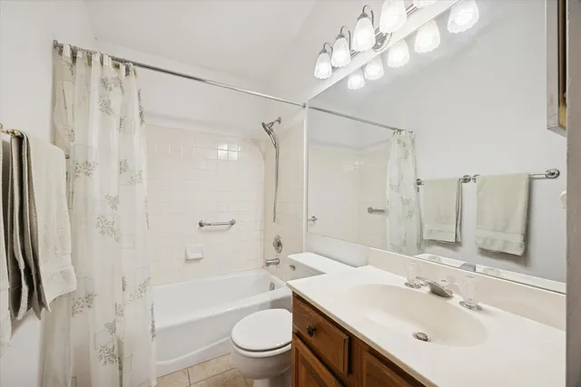 a bathroom with a sink a toilet a mirror and shower