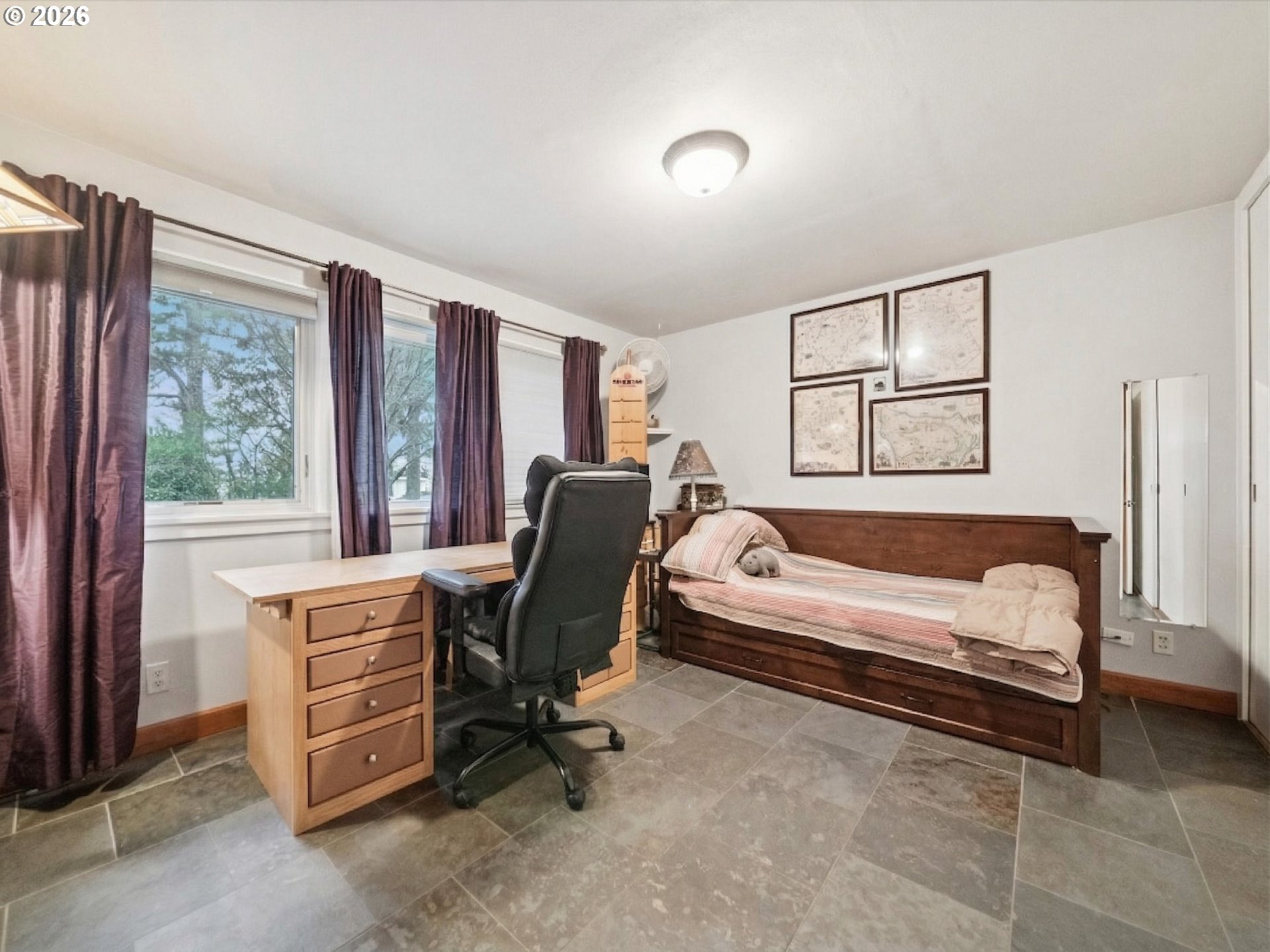 8401 Southwest Canyon Lane Portland, OR 97225 - Photo 30 of 48 a bedroom with a bed and a desk