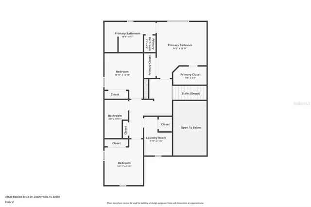 $2,450 | 37820 Beacon Brick Drive, Zephyrhills, FL 33540