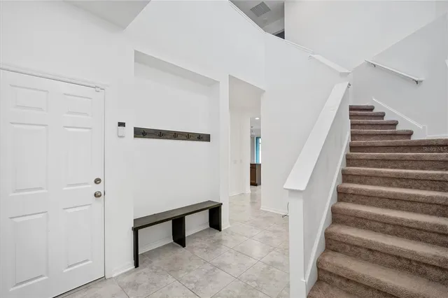 a view of entryway and hall