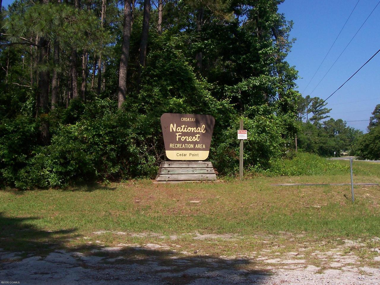 347 Vfw Road, Unit B Swansboro, NC 28584 - Photo 3 of 3 Entrance Croatan Nat'l Forest