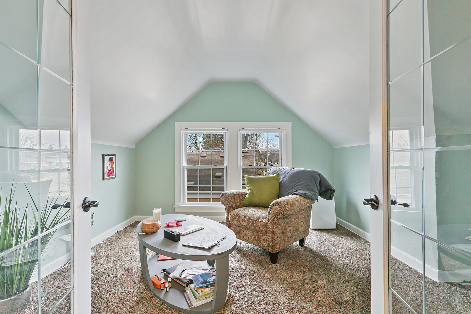 6448 175th Street Tinley Park, IL 60477 - Photo 12 of 18 a living room with furniture and a large window