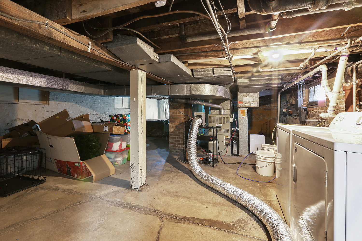 6448 175th Street Tinley Park, IL 60477 - Photo 16 of 18 a view of a storage room with a lot of stuff