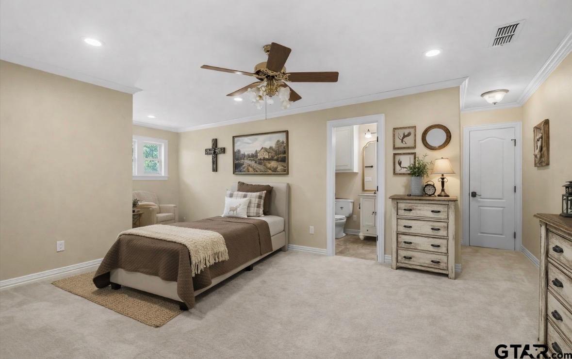 14740 Fm 1255 Canton, TX 75103 - Photo 14 of 40 a spacious bedroom with a bed and a cabinets