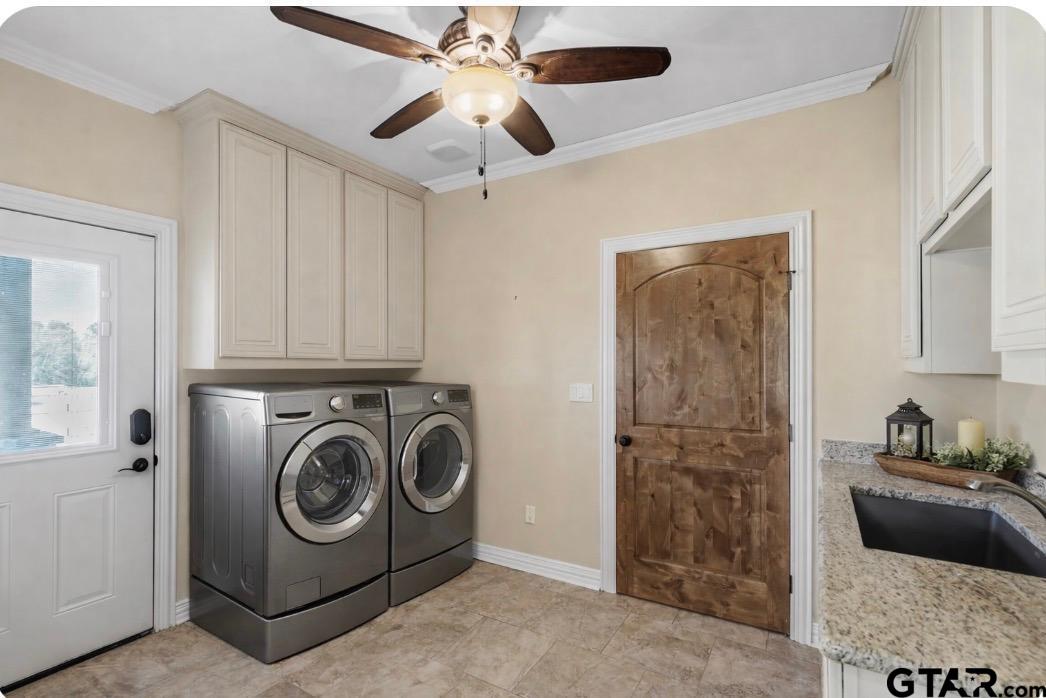 14740 Fm 1255 Canton, TX 75103 - Photo 17 of 40 a utility room with closet dryer and washer