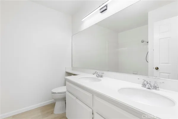 a bathroom with a sink and a toilet