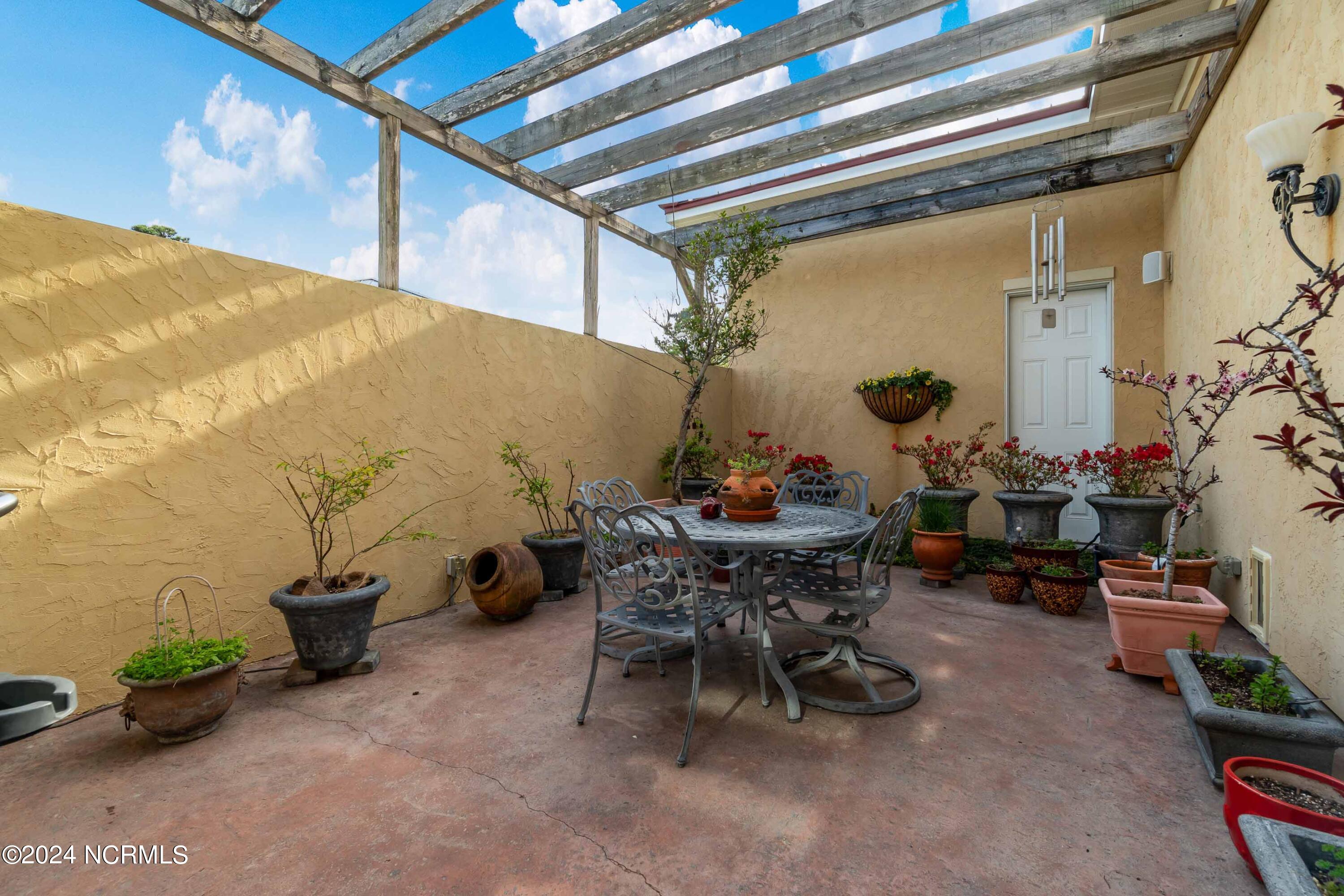 6054 Dolphin Road Oriental, NC 28571 - Photo 52 of 76 Walled Herb Garden