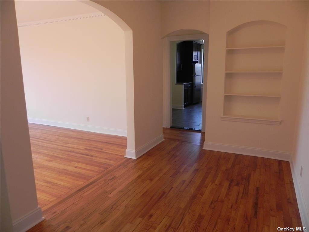 wooden floor in an empty room