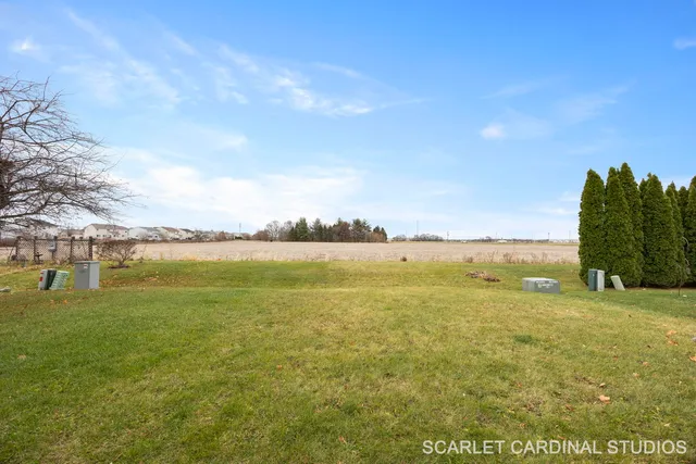 a view of an ocean from a mountain