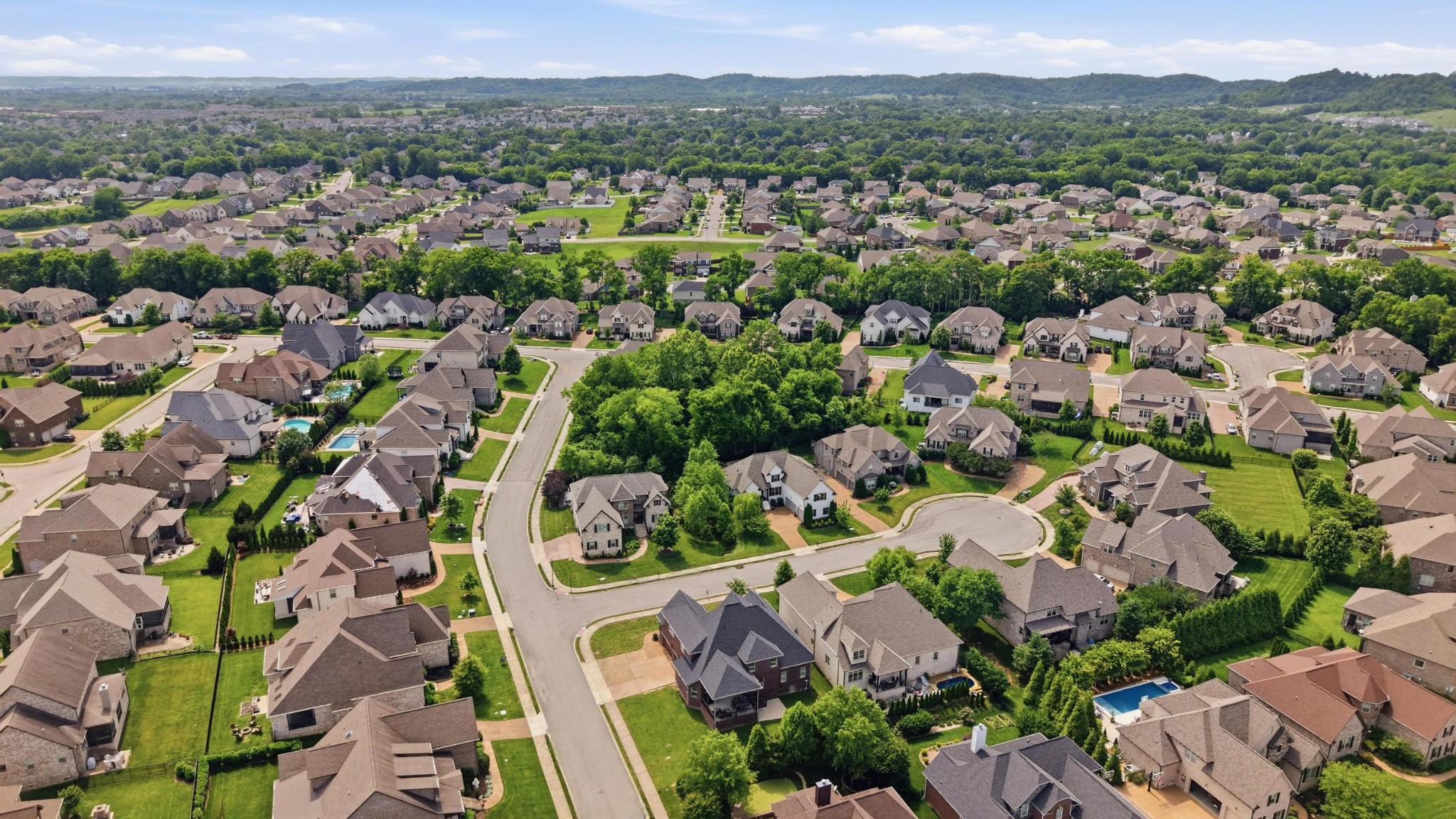 6000 Wallaby Court Spring Hill, TN 37174 - Photo 55 of 57 an aerial view of multiple house
