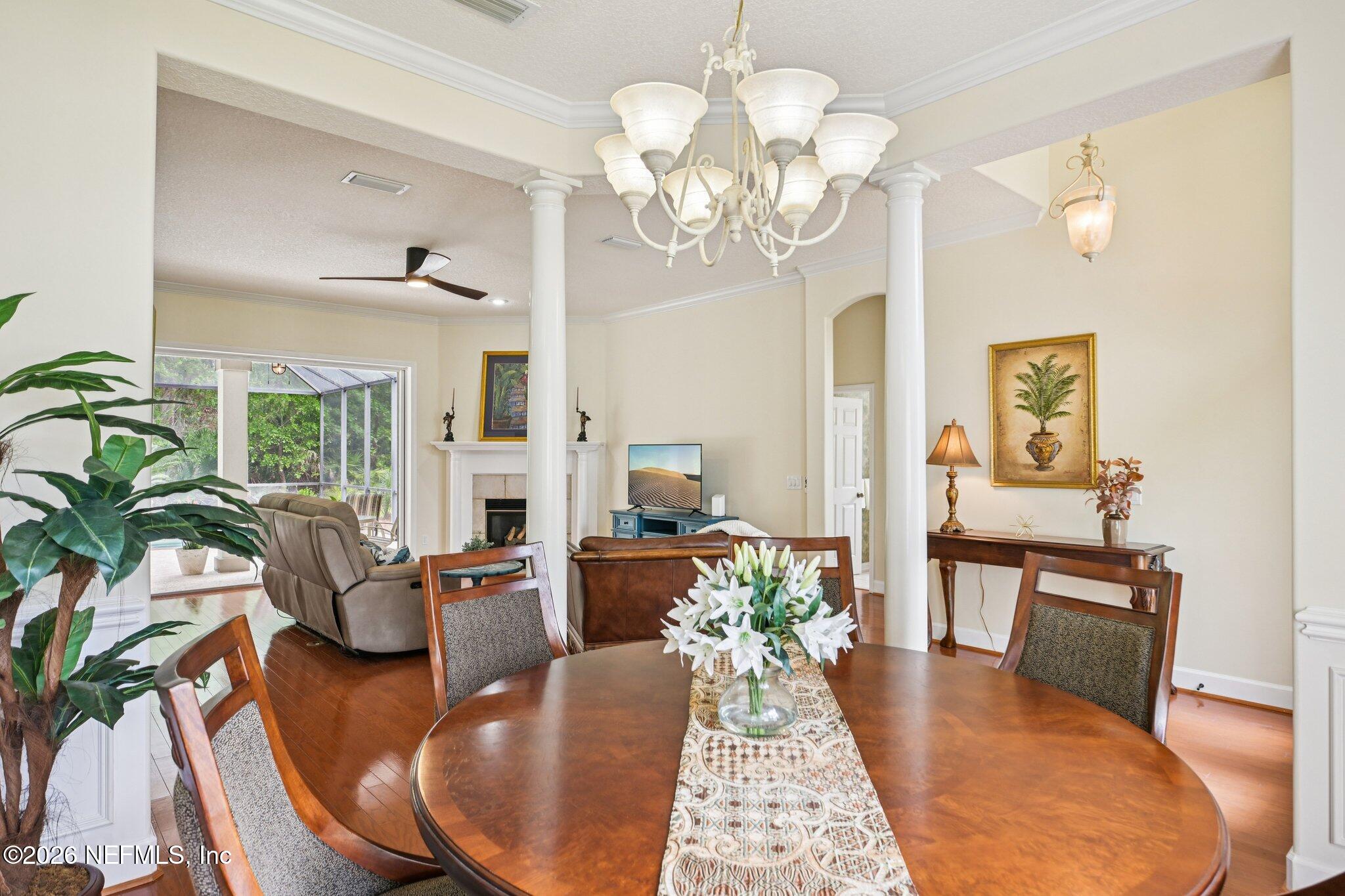 1801 Wards Landing Court Fleming Island, FL 32003 - Photo 12 of 60 Dining Room view 2